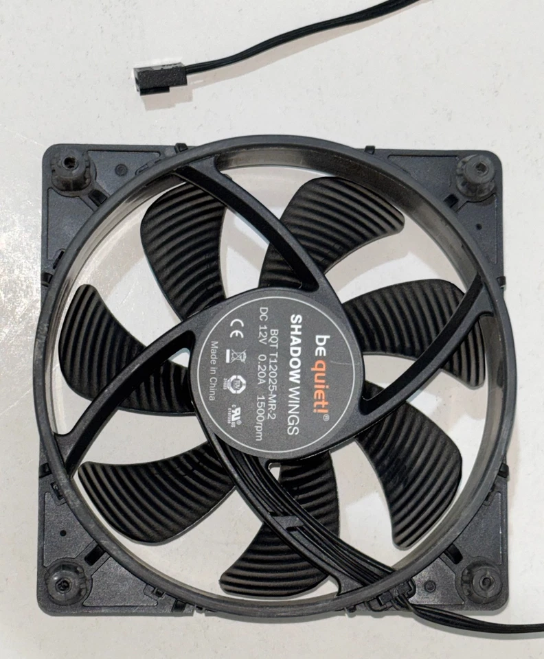 PC Lüfter be quiet! Shadow Wings 120mm 1500rpm PWM