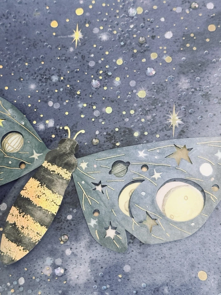 Papyrus Unique Firefly Card, Stars Galaxy Space, Cards for Anyone Gifts - Image 3 of 4