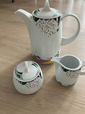 Seltmann Weiden Scarlett Joy Kaffeeset Kaffeekanne Milchkännchen Zuckerdose 
