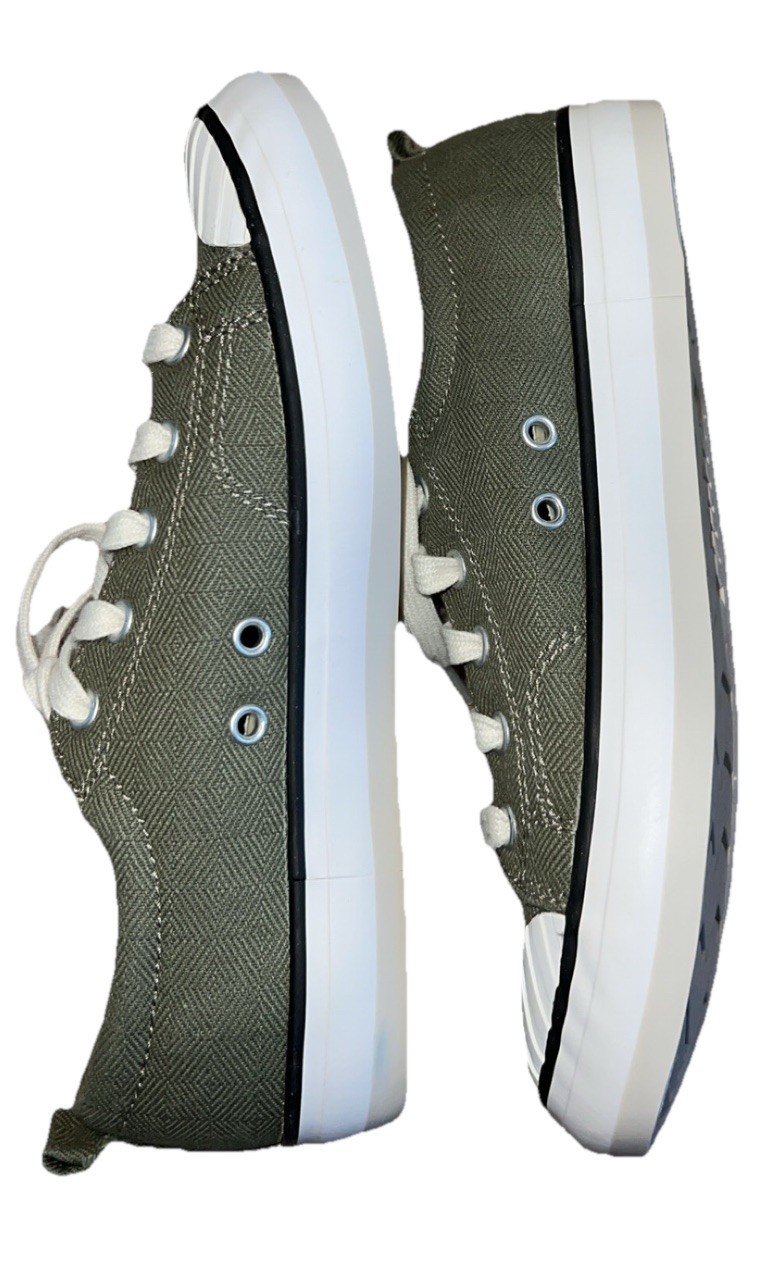 Scarpe basse Keen Elsa donna taglia 7 verde vulcanizzato tela