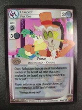 My Little Pony Equestrian Odyssey Discord Plus One Foil SR 66 - MLP CCG