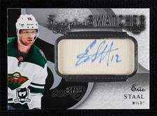 2018-19 Upper Deck The Cup Scripted Swatches 34/35 Eric Staal #SW-ES Auto 0c3