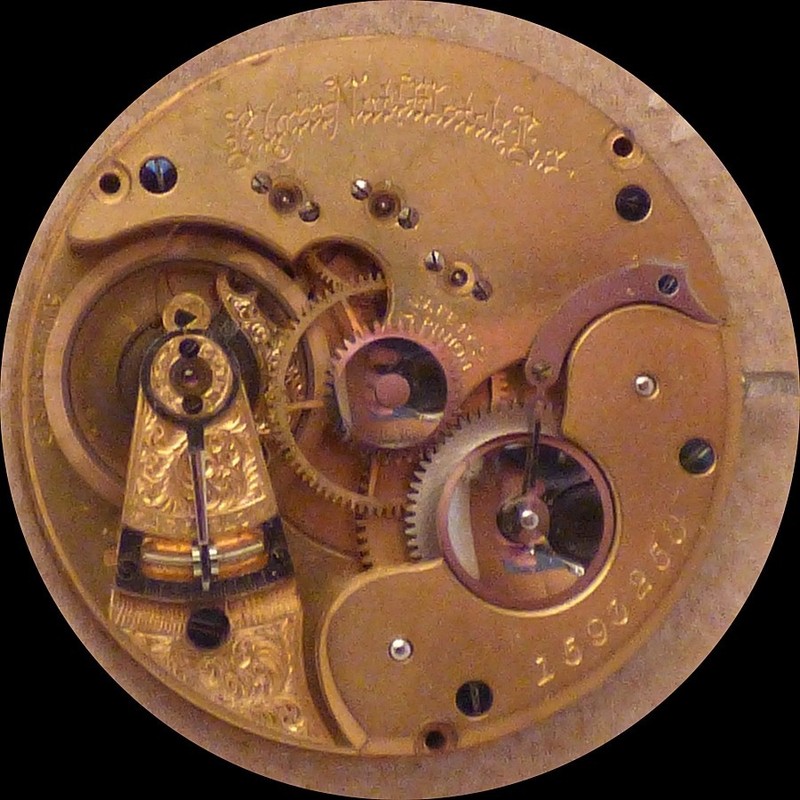 Elgin 16s 15 jewel Convertible pocket watch movement.