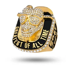 Blinged Out GOAT Championship Ring