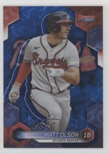 2023 Bowman's Best Blue Refractor 64/150 Matt Olson #11 s1i