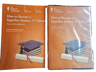 The Great Courses - How to Become a SuperStar Student - Guidebook & 3 DVDs