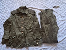 Uniforme URSS soldato esercito militare sovietico russo giacca pantaloni campo di combattimento rara