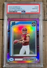 2024 Panini Donruss Optic Preview Pink #389 Jayden Daniels RC Gem Mint PSA 10