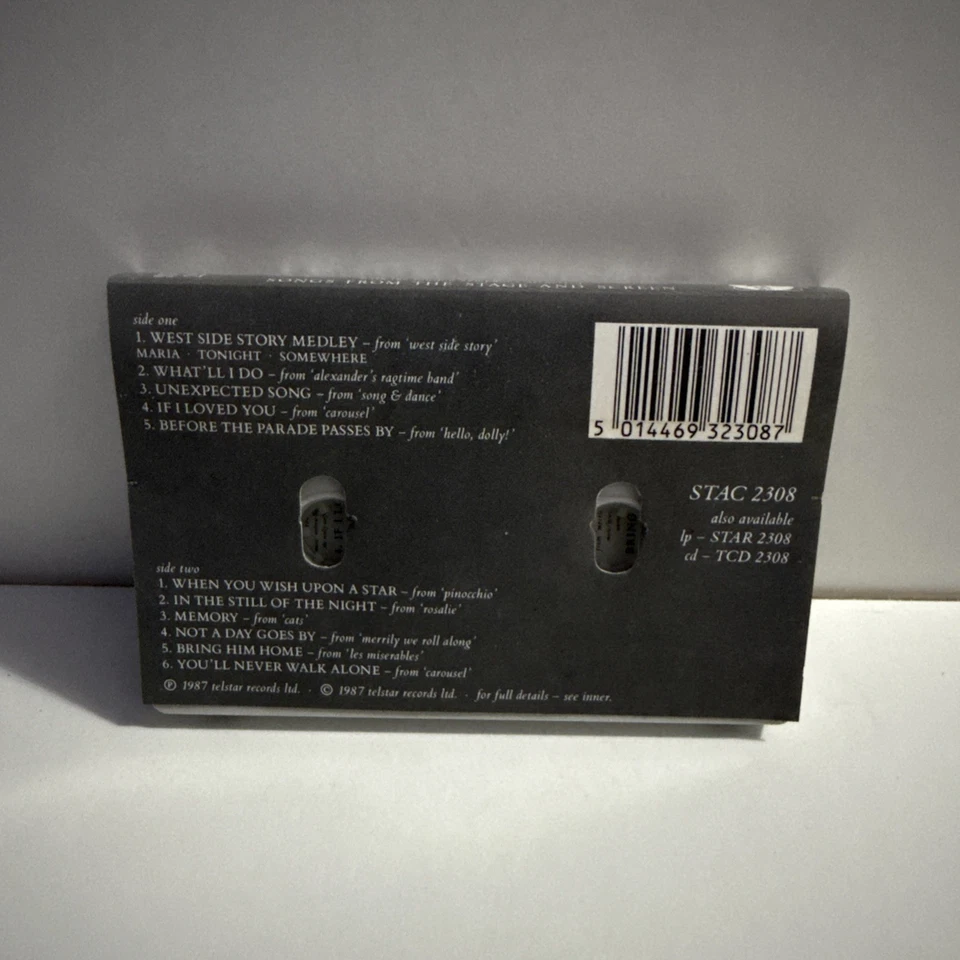 MICHAEL CRAWFORD SONG FROM STAGE & SCREEN CASSETTE ALBUM 02a - Image 2 of 3