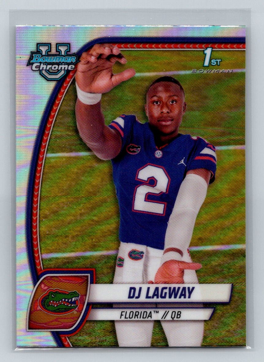 2024 Bowman University Chrome #63 DJ Lagway Refractor