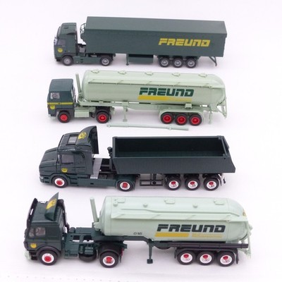 Herpa etc. 1:87 4er-Pack Freund + MST Sattelzug Modelle s. Bilder in Tüte EX9176