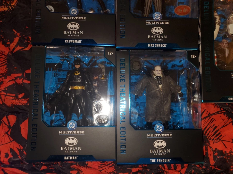 Figura de acción Mcfarlane Toys DC Multiverse Batman Returns Max Shreck 7" CHASE Foto 4 de 4