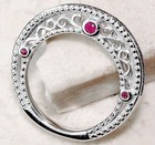 1CT Heat Treated Rubellite Tourmaline 925 Sterling Silver Ring Jewelry Sz 6 MP1 — photo 3