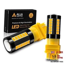LED Turn Signal Lights 2800lm 3156 3157 T25 4157 5702 3457 Amber Yellow