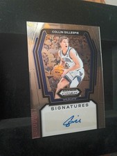 2024-25 Panini Prizm Draft Picks - Signatures Collin Gillespie #S-GILL (AU, RC)