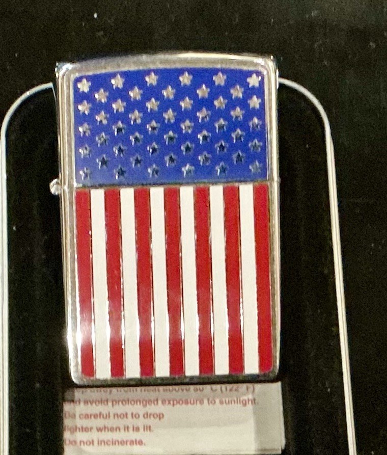 2003 American Flag Design &ndash; B 03 Date Code Made In Usa &ndash; Unfired