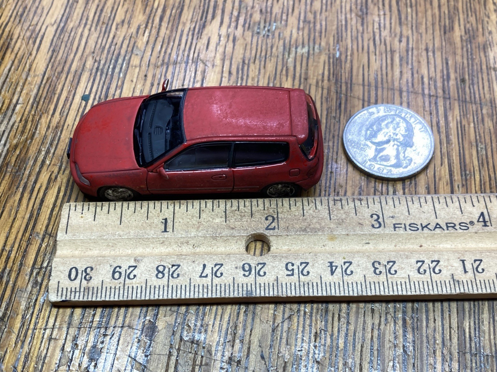 Honda Civic Rusty Weathered Barn Find 1/64 Diecast Custom Car Hobby Japan JDM