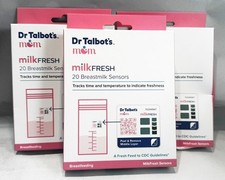 LOT OF 3 Dr Talbot's Mom MilkFresh Breastmilk Freshness Sensors Expires 2026