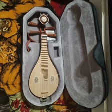 Liuqin With Case And Spare Strings Broken Fine Tuners Lute