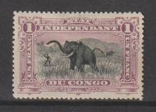 Congo - 1894 - COB 26A* - SCOTT 24 - MH -