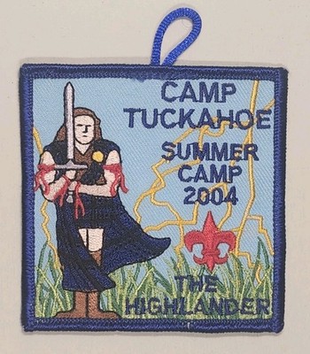 Camp Tuckahoe Summer Camp 2004 York-Adams Area Council BSA/SA Camp Patch