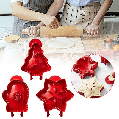 Hand Pie Mold Christmas Cookie Cutter Dough Press Mould Kitchen Tools TL
