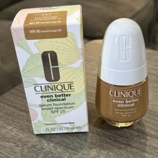 Clinique Even Better Clinical Serum Foundation SPF 25 WN 80 Tawnied Beige 1 oz