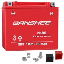 Banshee 20-BS Replacement Battery For YTX20-BS Motorcycle Battery for Haley
