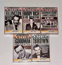The Jazz Collector Edition - Laser Light Cassettes 5 Album Lot Music Collection