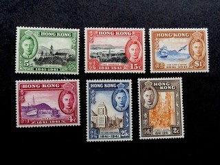 nystamps British Hong Kong Stamp # 168//173 Mint OG NH £130 Y22y1038