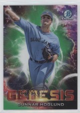2021 Bowman Draft Genesis Green Refractor /99 Gunnar Hoglund #GNS-17 0au4