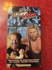Vintage WCW Slamboree 1999 VHS Diamond Dallas Page Kevin Nash Chris Beniot 