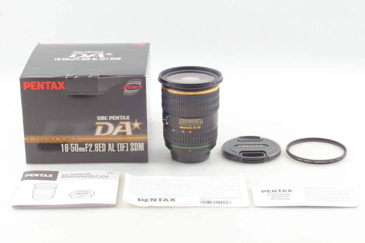 Almost MINT】SMC Pentax DA* 16-50mm f/2.8 ED AL SDM Zoom Lens From