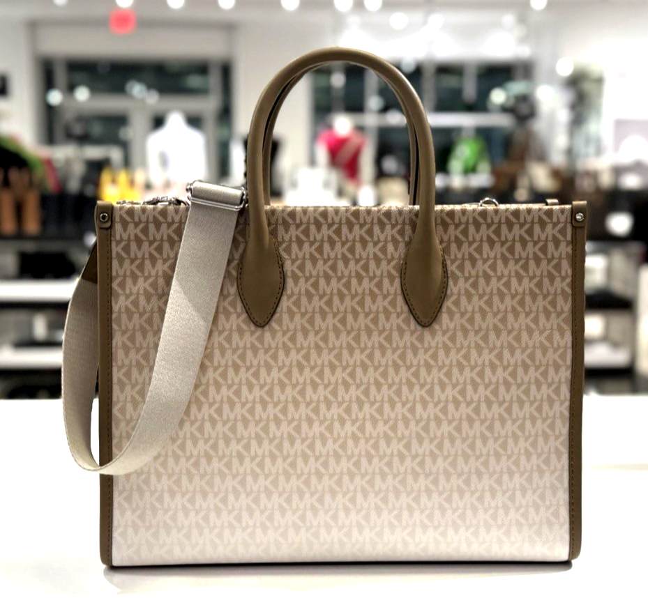 MICHAEL KORS MK柄 ボストンバッグ Michael Kors Mirella MD East West Tote Satchel Shoulder Bag MK