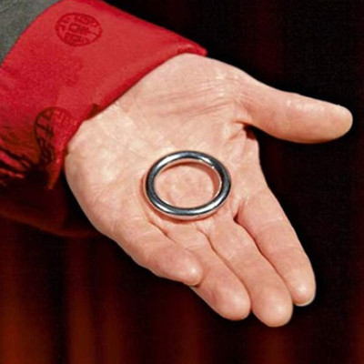 Ellis Ring Magic Tricks Comedy Close up Magic Penetrate Vanish Magia Pass throug