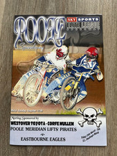 poole speedway programme 29th march 2002 v eastbourne eagles