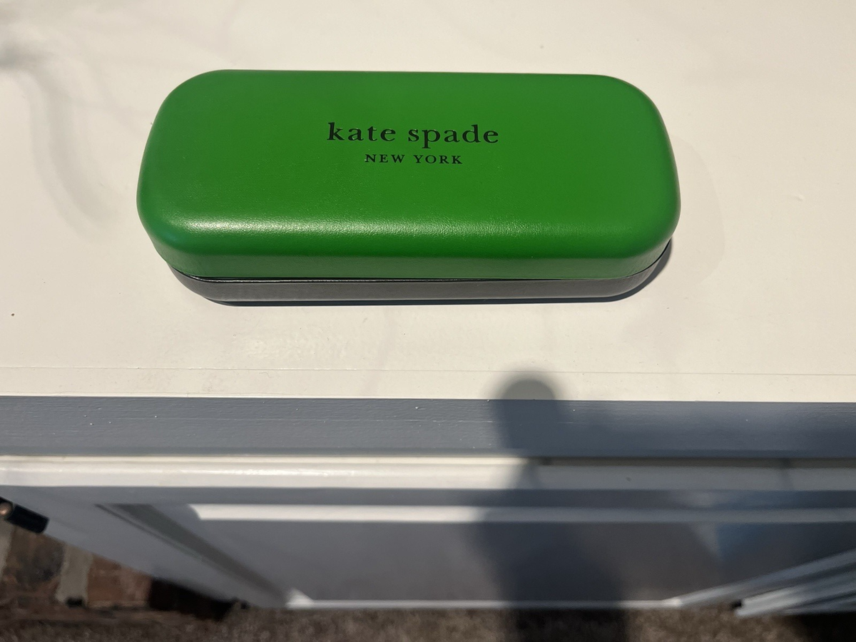 Kate Spade Black Sunglasses with Green Case Vintage Kate Spade New York Sun Glasses With Case - Etsy main image 2