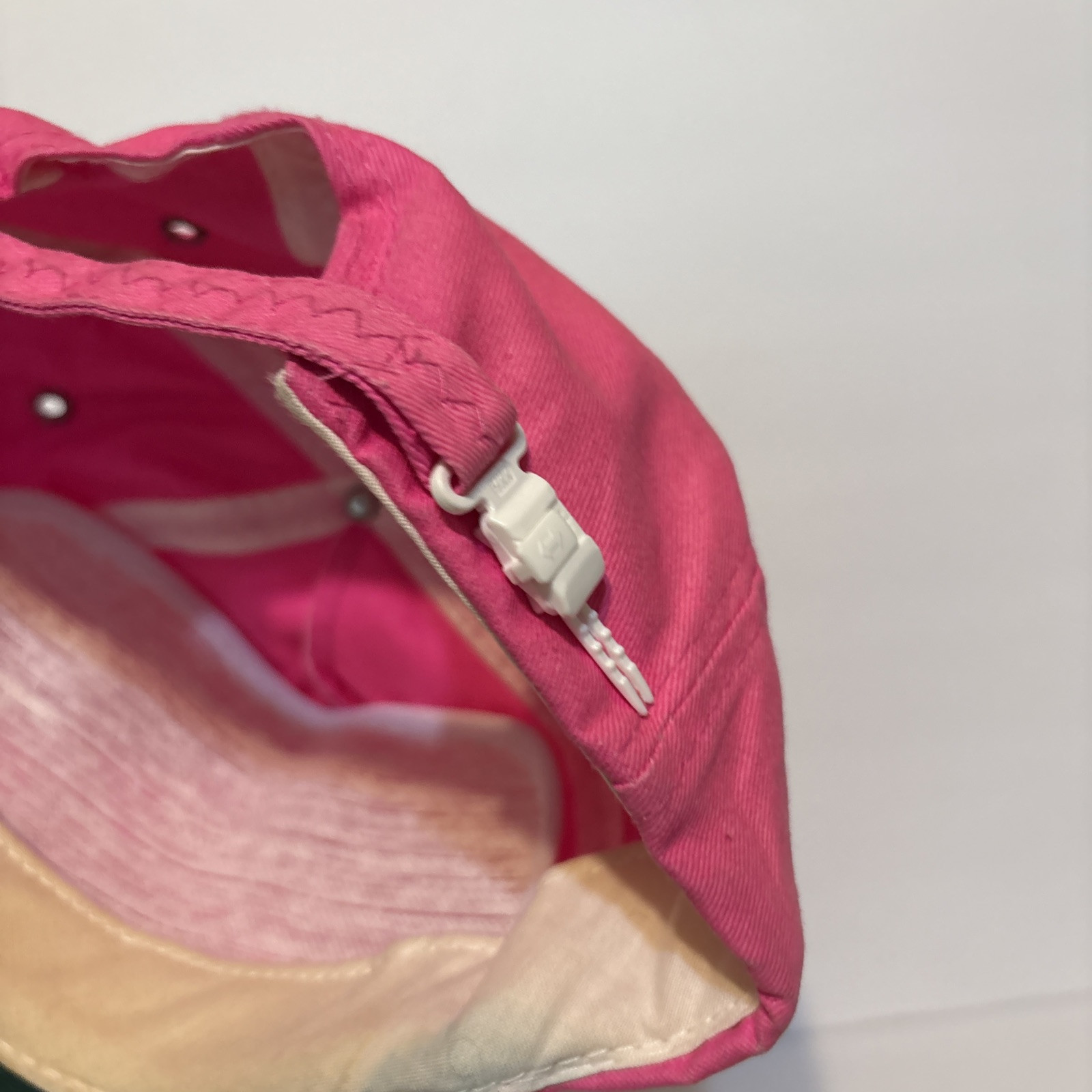 Vintage 80’s San Sun Pink Adjustable Trucker Hat & Rope