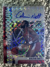 2020-21 Panini Mosaic - Autographs Mosaic Calvin Natt #AM-CNA (AU)