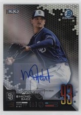 2019 Bowman Scouts' Top 100 Auto /50 Michel Baez #BTP-93 Auto ok2