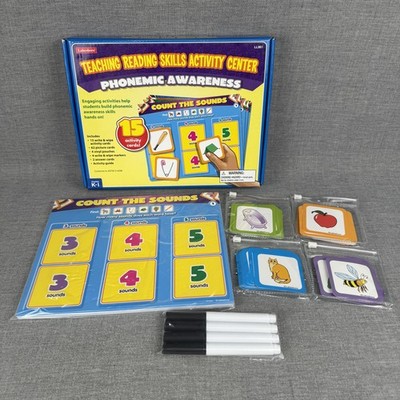 Lakeshore Teaching Reading Skills Activity Center Phonemic Awareness K-1 Set