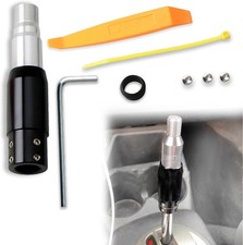 1 PC Shifter Gear Shift Knob Adapter, Aluminum Alloy Converter, Shift Knob A