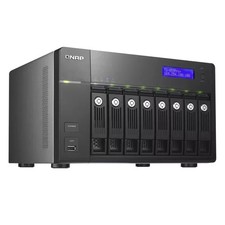 QNAP TS-859 Pro+ NAS 8 bay | 2 GB di RAM | Atom D510 4 x 1,8 GHz | Dual Gigabit LAN