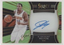 2018 Select Rookie Signatures Neon Green Prizm 61/99 De'Anthony Melton Auto 5w7