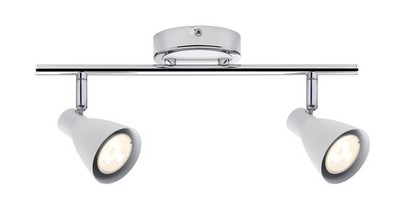 Paulmann Spotlight 2Simple LED 2x3,5W GU10 230V Weiß/Chrom Metall