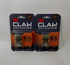 3M Claw Drywall Picture Hangers 65 lb. with Spot Markers 2 Packs