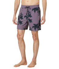 Billabong Mens Elastic Waist Stretch Sundays Layback Boardshort Swim 17" Outseam