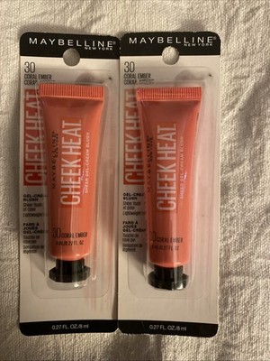 Maybelline Cheek Heat Gel-Cream Blush 30 Coral Ember 2pk