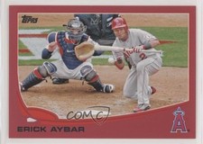 2013 Topps Target Red Erick Aybar #489 0d3m