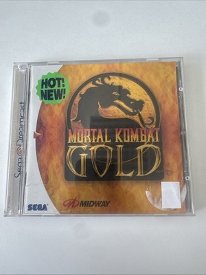 Sega Dreamcast - Mortal Kombat Gold US NTSC
